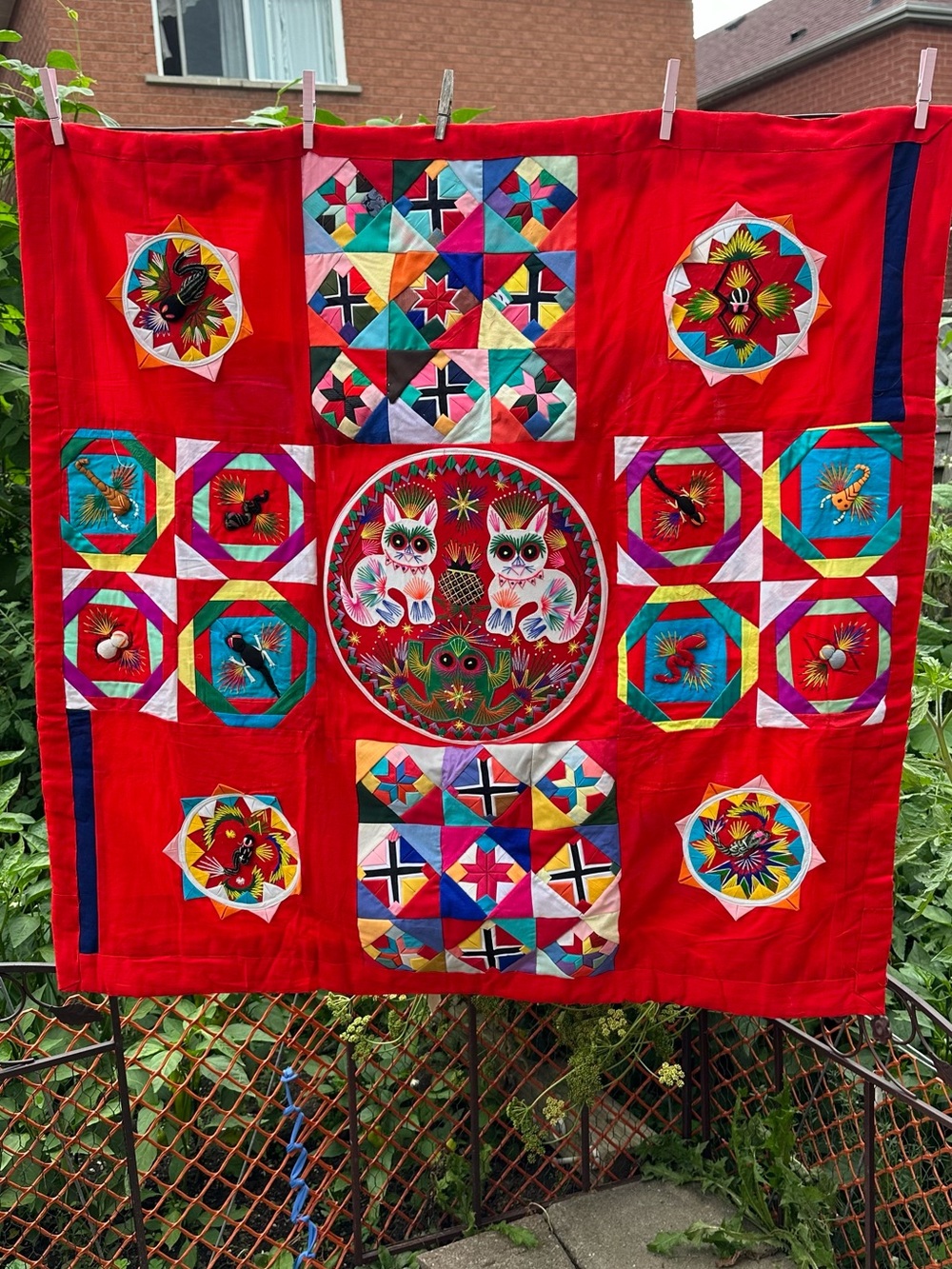 Bai Jia Bei "One Hundred Families" Quilt Collector Asian Textile